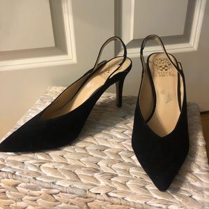 Vince Camuto Black Slingback heels
